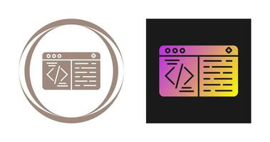 Coding Vector Icon