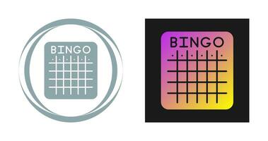 Bingo Vector Icon