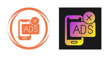AD Block Vector Icon