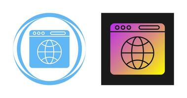 Browser Vector Icon