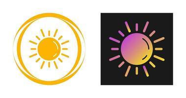 Sun Vector Icon