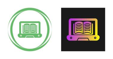 Online Learning Vector Icon