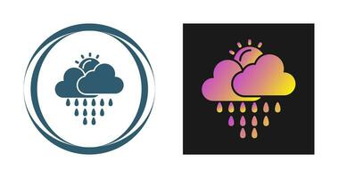 icono de vector de lluvia