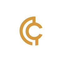 Letter C logo design element vector with modern concept