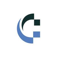 letra C logo diseño elemento vector con moderno concepto