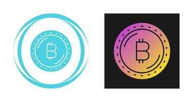 Bitcoin Currency Vector Icon