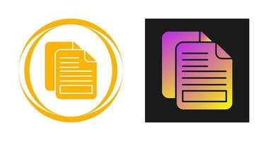 Documents Vector Icon