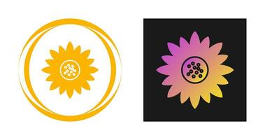 Sunflower Vector Icon