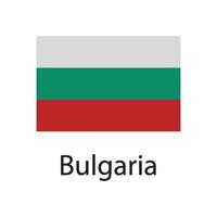 bulgaria flag icon vector