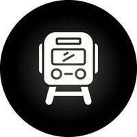 icono de vector de tren