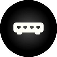 Ethernet Switch Vector Icon