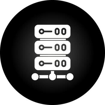 icono de vector de base de datos