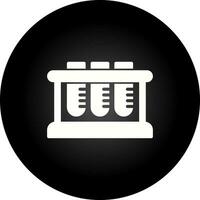 Test Tube Rack Vector Icon