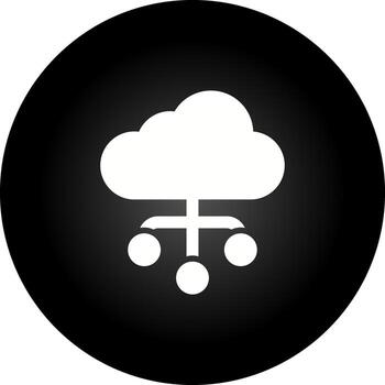 Cloud Computing Vector Icon