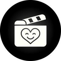 Romantic comedy movie Vector Icon