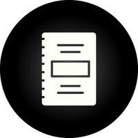 Notebook Vector Icon