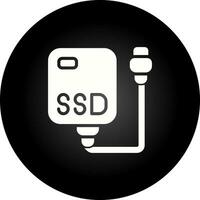 externo ssd vector icono