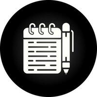 Memo pad Vector Icon