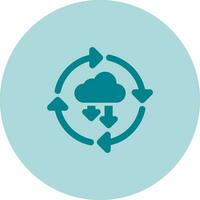 Continuous Deployment Vector Icon