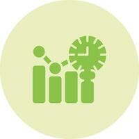 Sales Forecasting Vector Icon