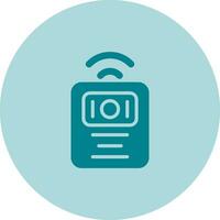 Wireless Intercom Vector Icon