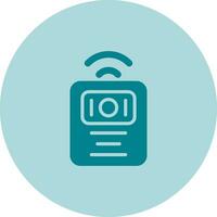 Wireless Intercom Vector Icon