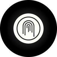 Fingerprint Vector Icon