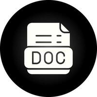 icono de vector de documento