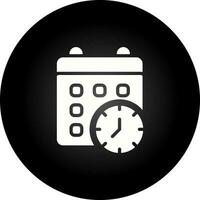 calandrar reloj vector icono