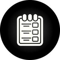 Task list with clipboard Vector Icon