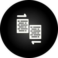 Document Merge Vector Icon