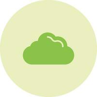 icono de vector de nube