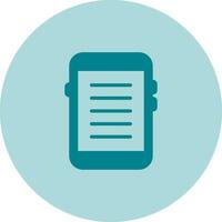 E-reader Vector Icon