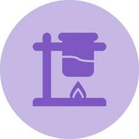 Bunsen Burner Vector Icon