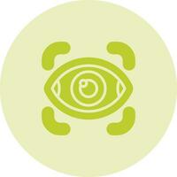 Retinal Scanner Vector Icon