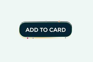 new add to card, modern, website, click button, level, sign, speech, bubble  banner, vector