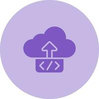 Cloud Deployment Vector Icon