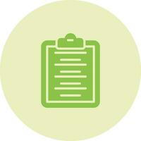Writing Pad Vector Icon
