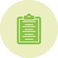 Writing Pad Vector Icon