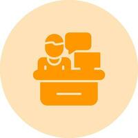 Academic Advisor Vector Icon