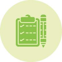 Writing pad Vector Icon