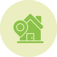 Home Location Vector Icon