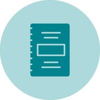 Notebook Vector Icon