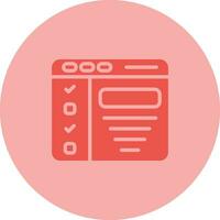 Design Brief Vector Icon