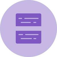 Document Split Vector Icon