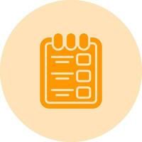 Task list with clipboard Vector Icon
