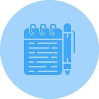 Memo pad Vector Icon