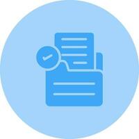 Document Check Vector Icon