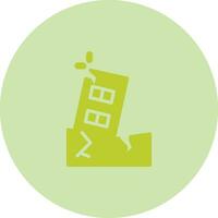 Earthquake Vector Icon