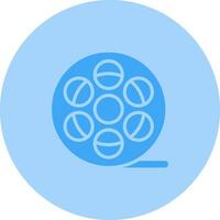 Film Reel Vector Icon